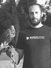 Leonardo Molinari. Vicedirector de Intercepta Uruguay, control de aves.